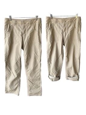 The North Face Pants Tan Regular Fit Gorpcore Active Hiking Athleisure Size 8